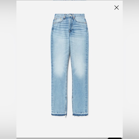 Re/Done x Levis High Rise Skinny Boot - Picture 3 of 6